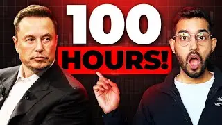 Is Elon Musk's 100-hour work week a MYTH?!
