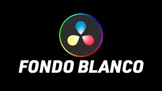 DR19 Cómo Añadir Un Fondo Blanco En DaVinci Resolve