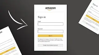 Responsive UI Design | Optimised Code 💯 | Modern Login Page in HTML & CSS