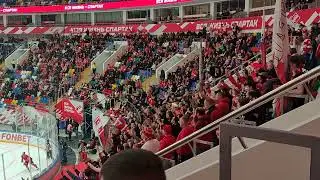 Поддержка фан сектора команды Спартак Москва