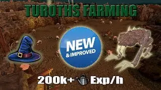 Turoth Farming Guide 2018 | 200k+ AFK Farming Exp/h! [Runescape 3]