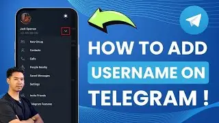 How To Add Username In Telegram !