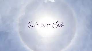 Sun's 22° Halo, Sun Ring in 4K