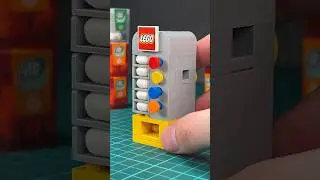 Working Lego Vending Machine with Safe 