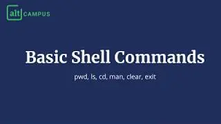 Basic shell commands Part I