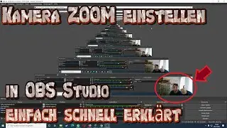 Kamera Zoomen über Obs | leicht schnell effektiv Kamera vergrößern | techquikie
