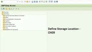 Video5  || How to Create storage location in SAP MM