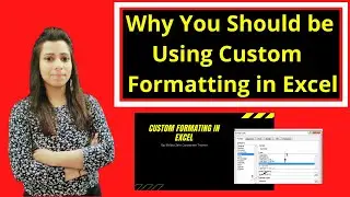 Why You Should be Using Custom Number Formatting in Excel | Custom Formatting in Excel in Hindi |