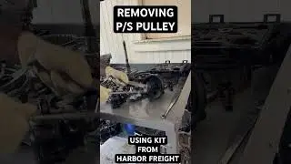 How to Remove Power Steering Pulley 
