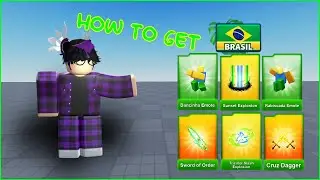 How To Get The New BRAZIL ITEMS Blade Ball