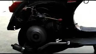 Test CDI HBA dan koil RC di vespa