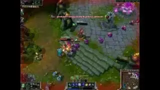 League Of Legends - An awesome suicide..(Highlight)  [HUN]