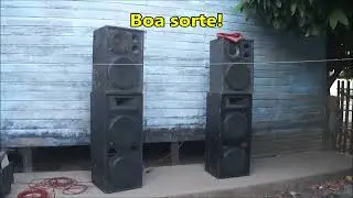 Teste do som Pés Formosos para ataque no Bairro do Goiabal