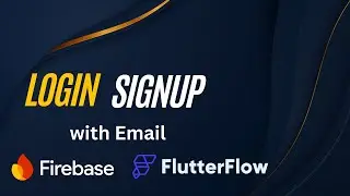 Create and Login with Email and Password using Firebase