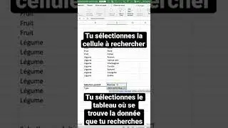 Arrête d’utiliser la recherche V sur Excel ! #excel #astuce