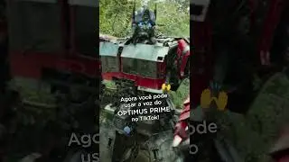 Autobots, agora é a SUA VEZ de virar o Optimus Prime no TikTok! 🤖 #VozTransformers