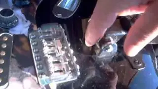 How I made a G bender String Bender for my strat guitar