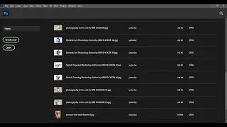 Home Screen not Showing in Photoshop [SOLVED]