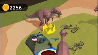 Hole.io Update Dinosaurs & Building 