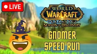 Gnomer Speed Run | Fire Mage PoV | WoW SoD Phase 2