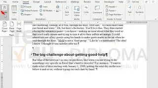 Remove the page break from the second page of the document. Then, insert a page break before the...