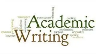 Academic Writing in my YouTUbe Channel