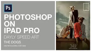 PHOTOSHOP 2020 IPAD HOW TO put dog head in a person | The dogs |One retouching a day#349