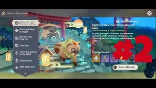 Eight Locales Over Mountains and Seas EVENT PART 2! Genshin Impact 2.4