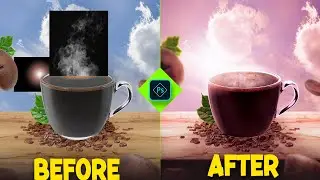 Stunning Coffee Ad in Photoshop 2024 l Step by Step Guide l Jabbar Awan