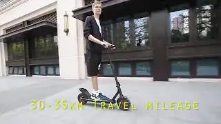 Niubility N2 10 Inch Two Wheel Folding Electric Scooter 36V 10Ah Battery 27 - 32km Range for City