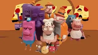 Как слепить всех персонажей из игры pizza tower