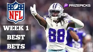 NFL PRIZEPICKS WEEK 1 | PLAYER PROP PICKS | 9/8/2024 | NFL DFS