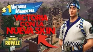 VICTORIA con la *NUEVA SKIN* MAESTRO DE SUSHI EN FORTNITE: Battle Royale