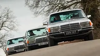 Mercedes Benz W116 production line - 1973