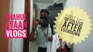 FIRST DAY OF PHYSIOTHERAPY COLLEGE AFTER LOCKDOWN//(Offline classes)// SHAHUL AYAAN VLOGS