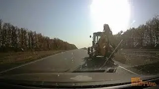 дорога Чаплыгин - Липецк, октябрь 2020