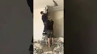 демонтаж бетонных перегородок