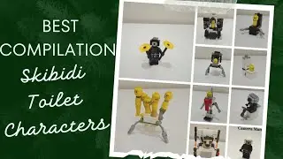 Lego Skibidi Toilet Compilation/Collection Charaters Of 2023 