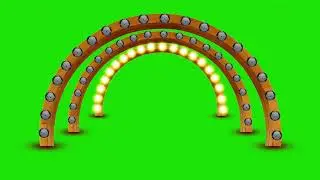 animated stage lights green screen background | stage lights animation with green screen background