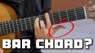 Simple Bar Chord Tips (with Exercise)