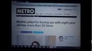 Mother jailed for having sex with a child... 50 TIMES! WTF!
