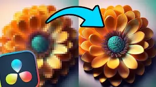 AI SUPER SCALE Tutorial | DaVinci Resolve | UPscale 1080P to 8K