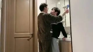Cozy evening with my husband🥰【Gay Couple BL】