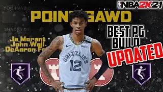 I REMADE MY JA MORANT BUILD AND HE IS A POINT GAWD!!! 😱