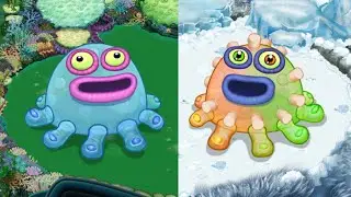 Toe Jammer Cold Island + Water Island Duet | My Singing Monsters