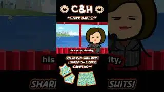 SHARK DAD?! - #shorts