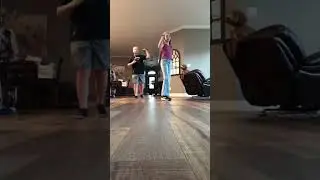 That was his first try he got it pretty good#shorts#dance
