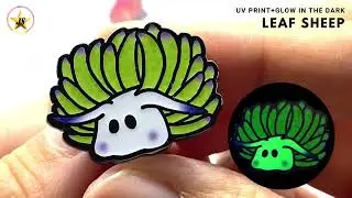 Explore Effects of Custom Glow in the Dark Lapel Pins with UV Printing