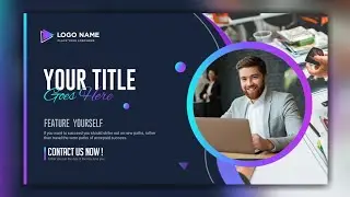 Modern Visiting card Design in Pixellab🔥