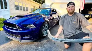 Installing the NASTIEST S197 Mustang Lip on the Market!!
